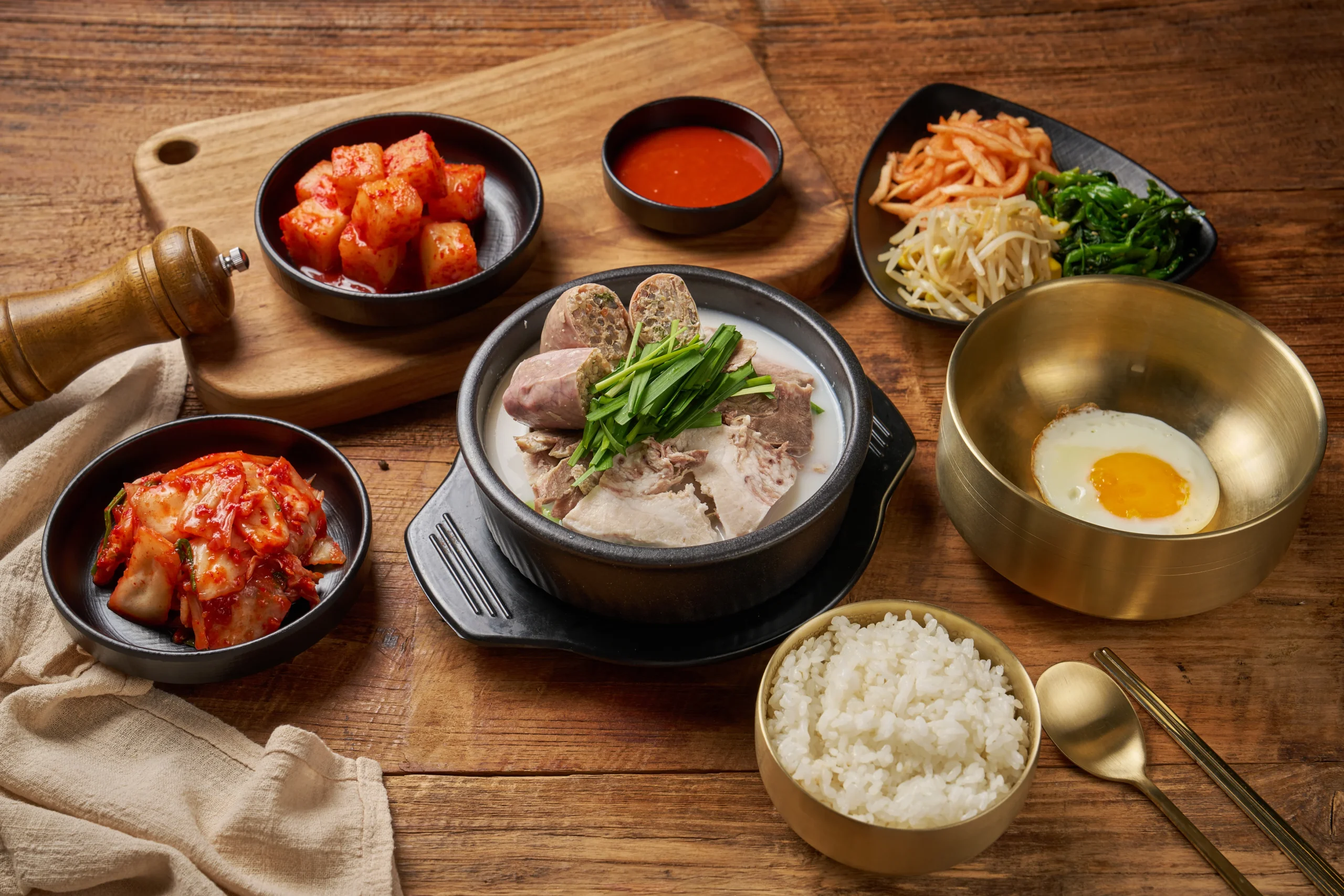 순대비빔밥세트